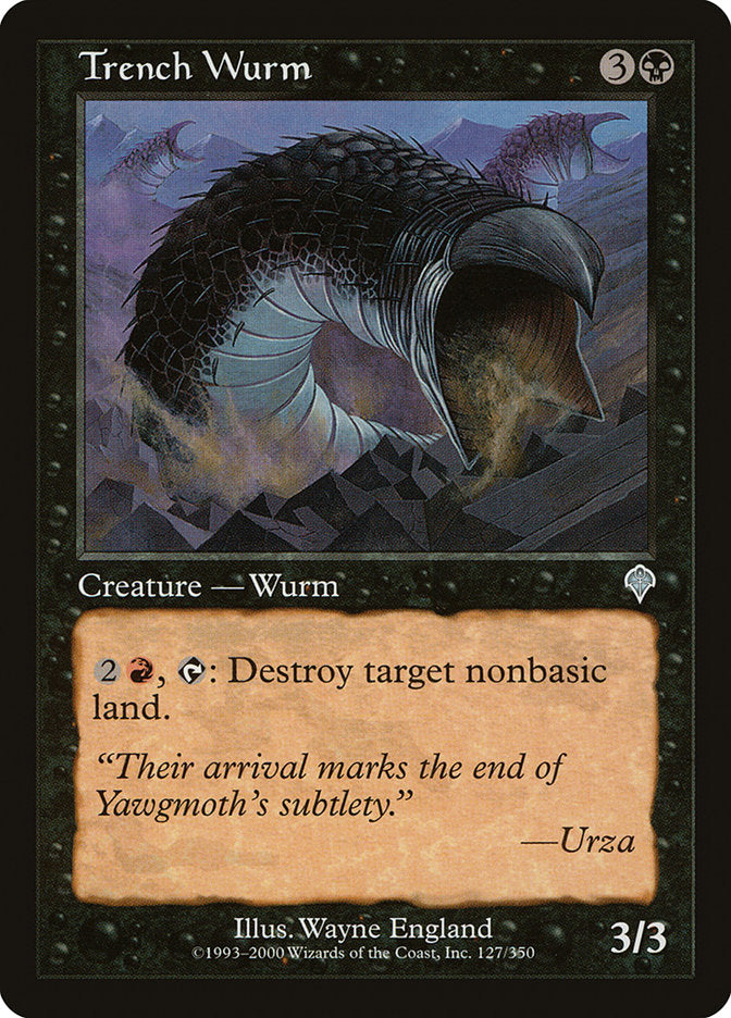 Trench Wurm [Invasion] | Card Citadel