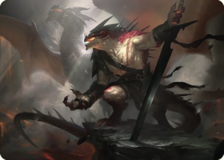 Rivaz of the Claw Art Card [Dominaria United Art Series] | Card Citadel