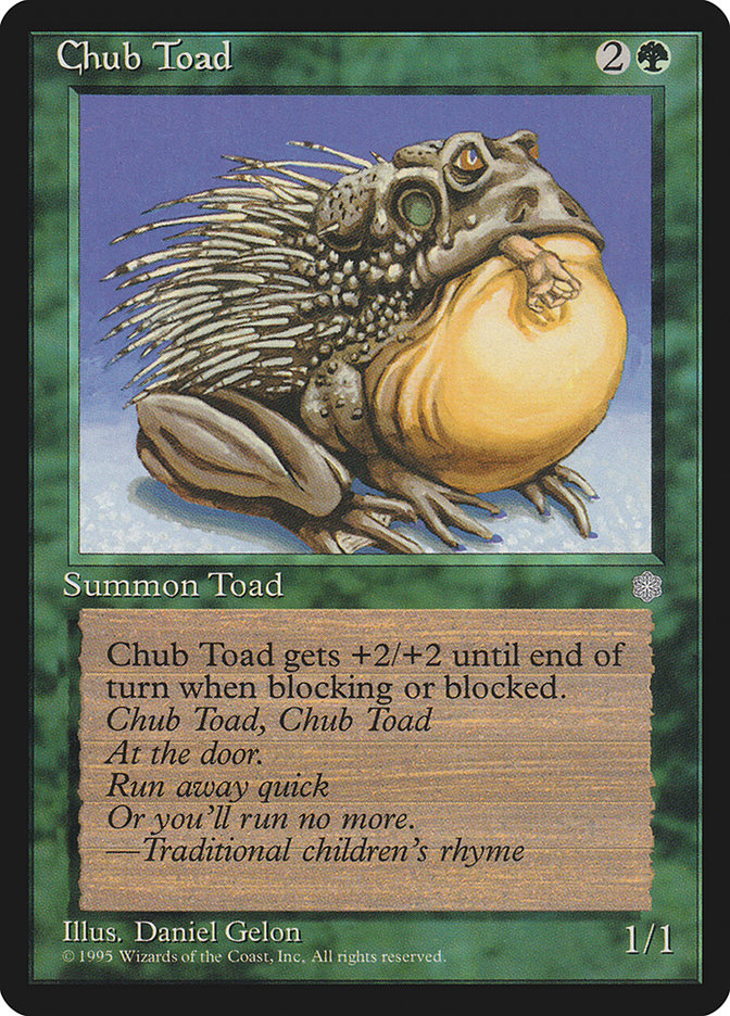 Chub Toad [Ice Age] | Card Citadel