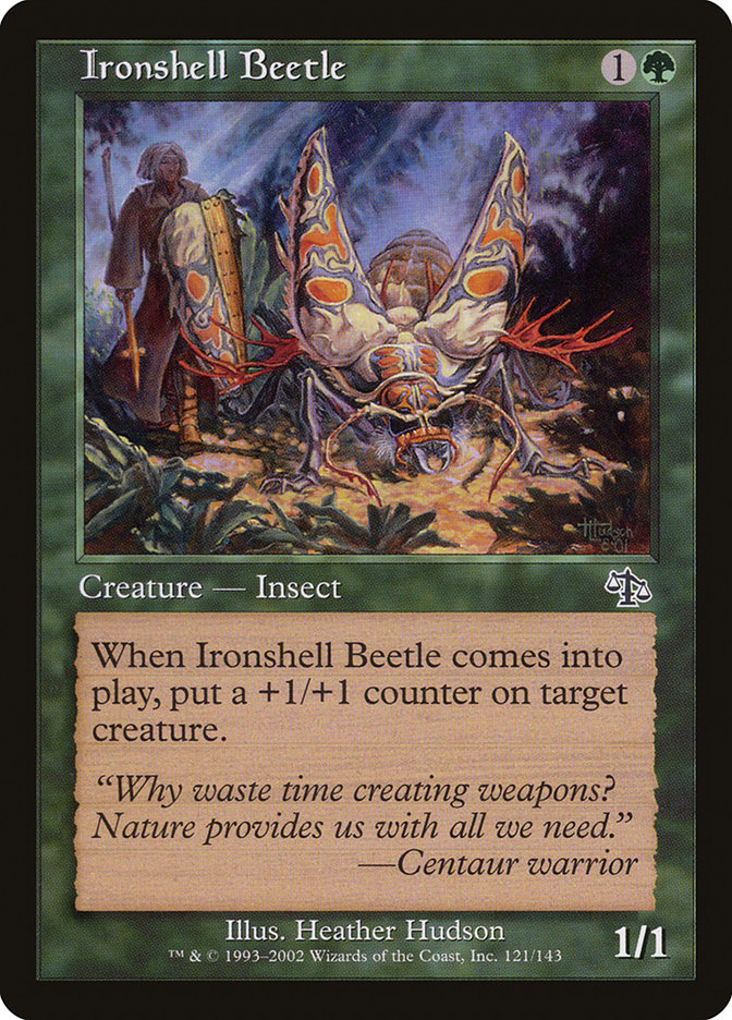 Ironshell Beetle [Judgment] | Card Citadel