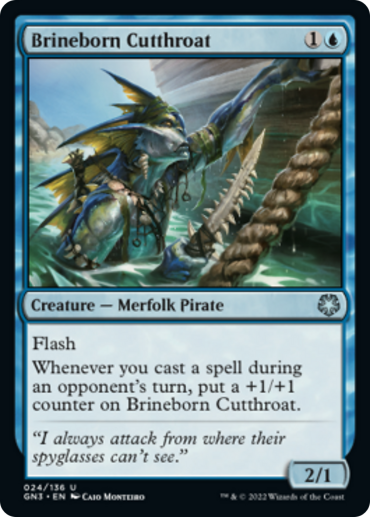 Brineborn Cutthroat [Game Night: Free-for-All] | Card Citadel