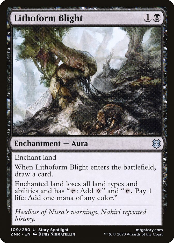 Lithoform Blight [Zendikar Rising] | Card Citadel