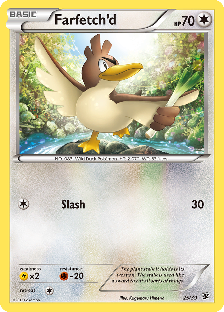 Farfetch'd (25/39) [XY: Kalos Starter Set] | Card Citadel