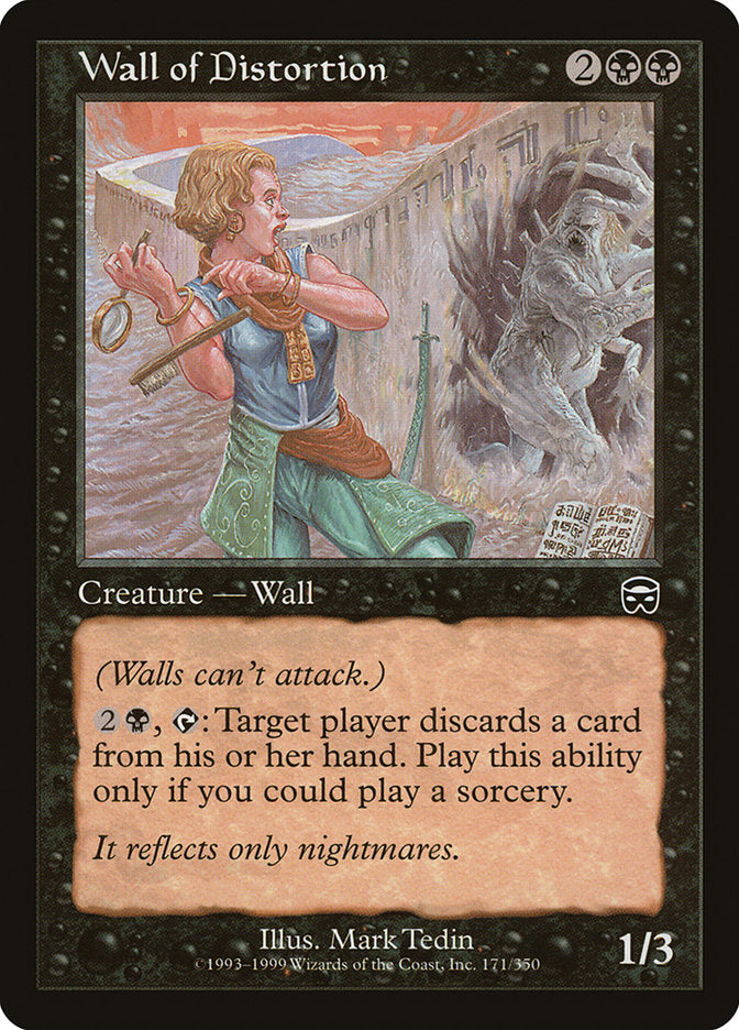 Wall of Distortion [Mercadian Masques] | Card Citadel