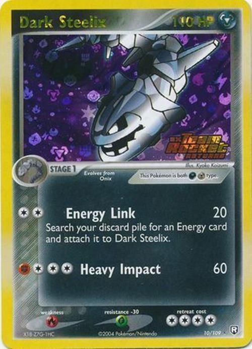 Dark Steelix (10/109) (Stamped) [EX: Team Rocket Returns] | Card Citadel