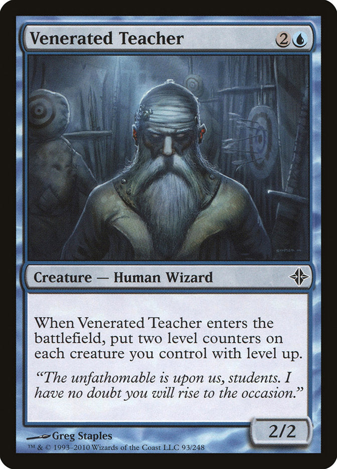 Venerated Teacher [Rise of the Eldrazi] | Card Citadel