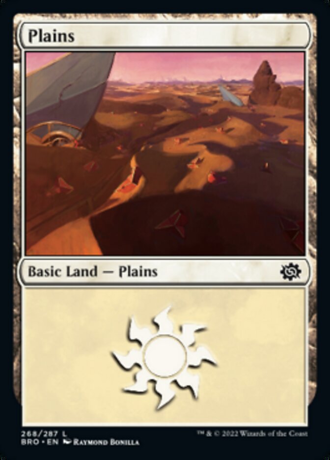 Plains (268) [The Brothers' War] | Card Citadel