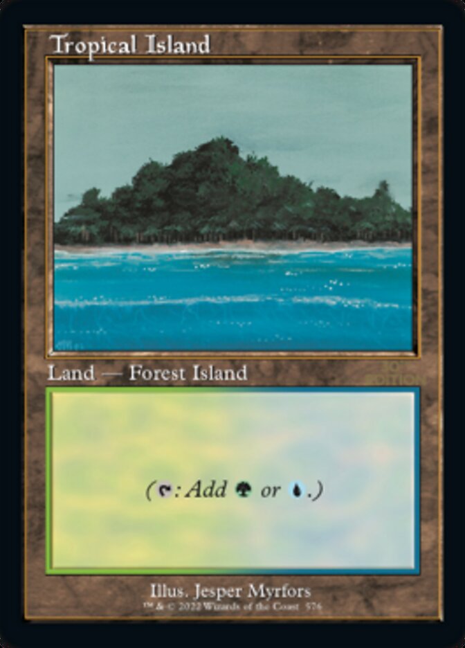 Tropical Island (Retro) [30th Anniversary Edition] | Card Citadel