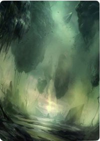 Swamp 1 Art Card [Zendikar Rising Art Series] | Card Citadel