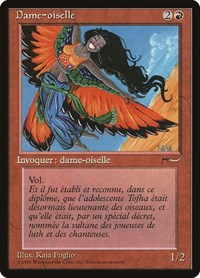 Bird Maiden (French) - "Dame-oiselle" [Renaissance] | Card Citadel