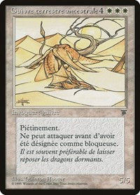 Elder Land Wurm (French) - "Guivre terrestre ancestorale" [Renaissance] | Card Citadel