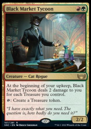 Black Market Tycoon (Promo Pack) [Streets of New Capenna Promos] | Card Citadel