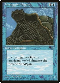 Giant Tortoise (Italian) - "Testuggine Gigante" [Rinascimento] | Card Citadel