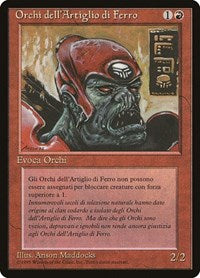 Ironclaw Orcs (Italian) - "Orchi dell'Artiglio di Ferro" [Rinascimento] | Card Citadel