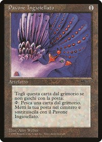 Jeweled Bird (Italian) - "Pavone Ingioiellato" [Rinascimento] | Card Citadel