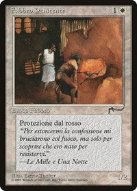 Repentant Blacksmith (Italian) - "Fabbro Penitente" [Rinascimento] | Card Citadel