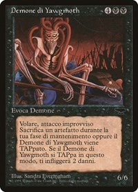 Yawgmoth Demon (Italian) [Rinascimento] | Card Citadel