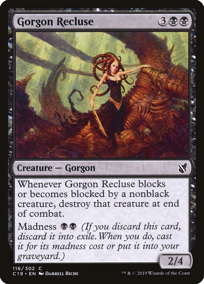 Gorgon Recluse [Commander 2019] | Card Citadel