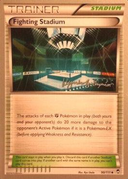 Fighting Stadium (90/111) (Primal Groudon - Alejandro Ng-Guzman) [World Championships 2015] | Card Citadel