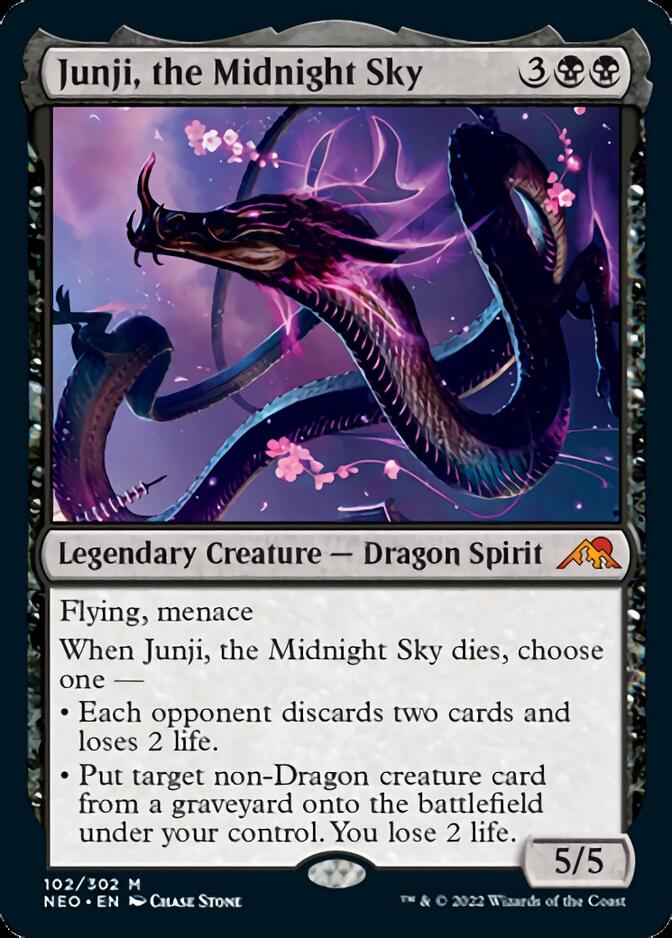 Junji, the Midnight Sky [Kamigawa: Neon Dynasty] | Card Citadel