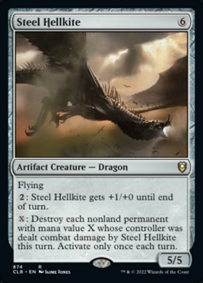 Steel Hellkite [Commander Legends: Battle for Baldur's Gate] | Card Citadel