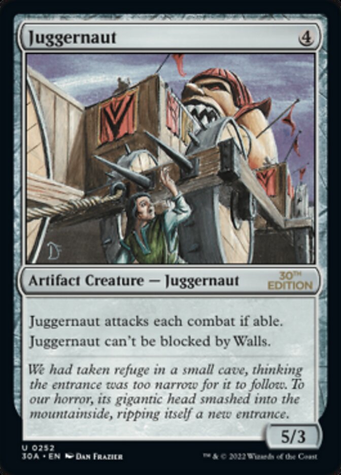 Juggernaut [30th Anniversary Edition] | Card Citadel
