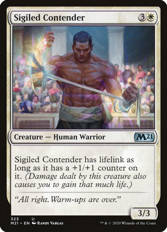 Sigiled Contender [Core Set 2021] | Card Citadel