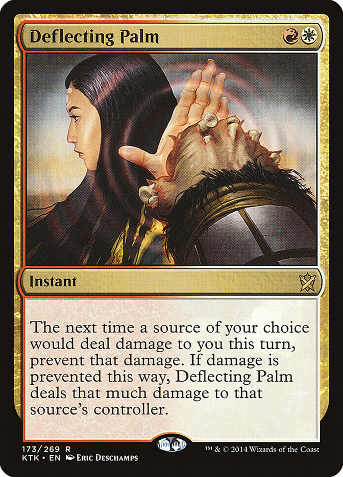 Deflecting Palm [Khans of Tarkir] | Card Citadel