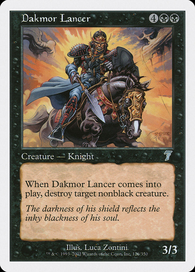 Dakmor Lancer [Seventh Edition] | Card Citadel