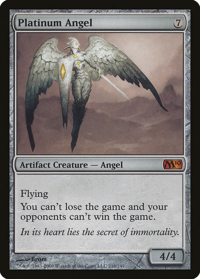 Platinum Angel [Magic 2010] | Card Citadel