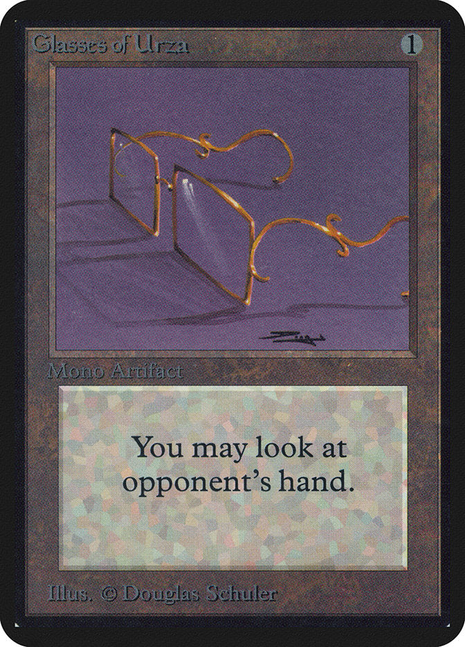 Glasses of Urza [Limited Edition Alpha] | Card Citadel