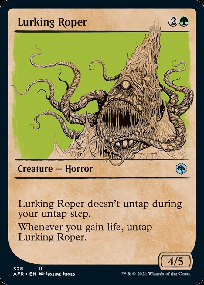 Lurking Roper (Showcase) [Dungeons & Dragons: Adventures in the Forgotten Realms] | Card Citadel