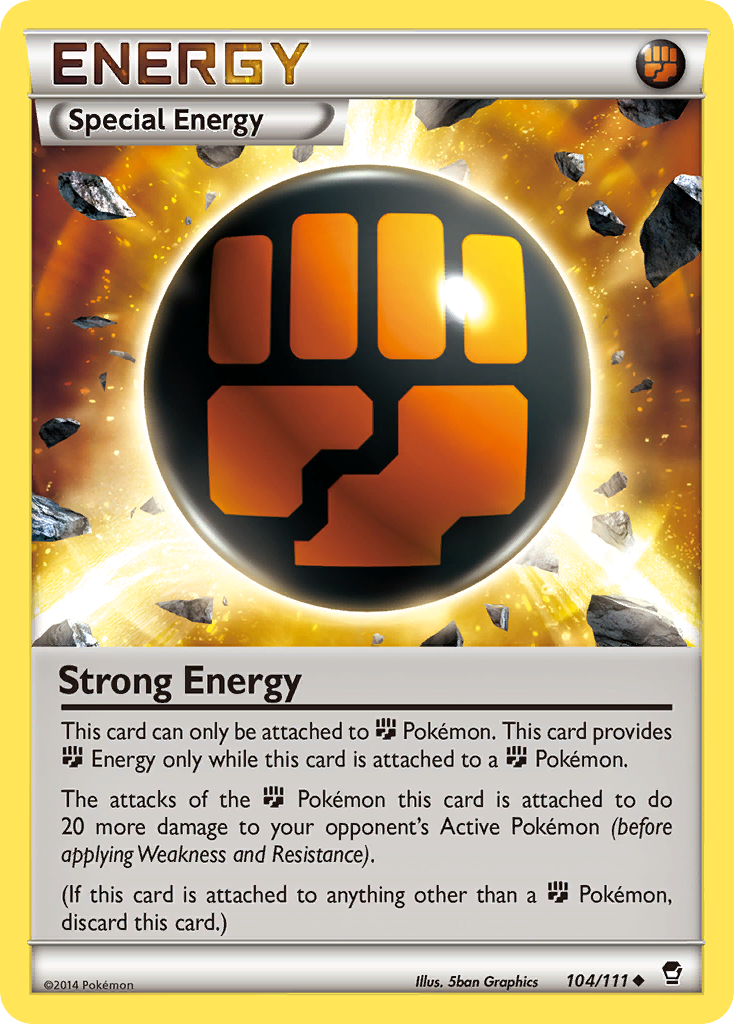 Strong Energy (104/111) [XY: Furious Fists] | Card Citadel