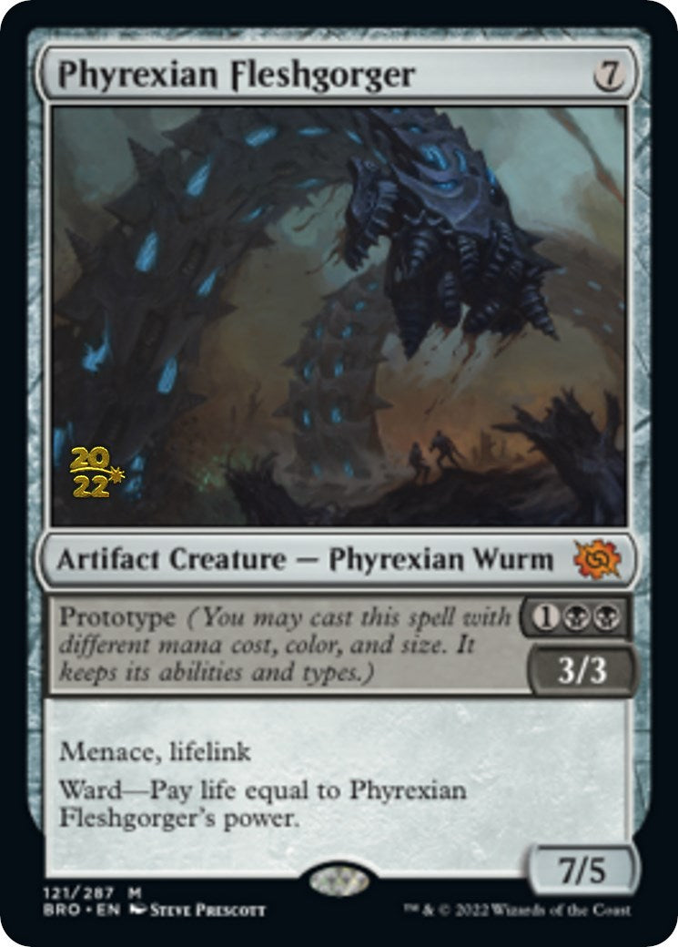 Phyrexian Fleshgorger [The Brothers' War: Prerelease Promos] | Card Citadel