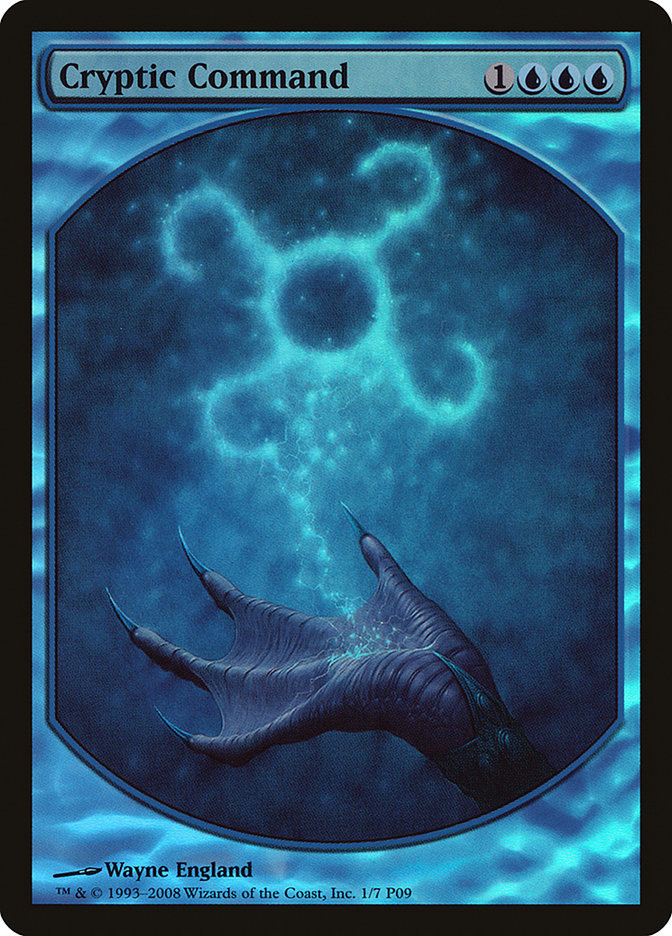 Cryptic Command [Magic Player Rewards 2009] | Card Citadel