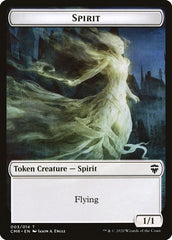 Copy (013) // Spirit Double-sided Token [Commander Legends Tokens] | Card Citadel
