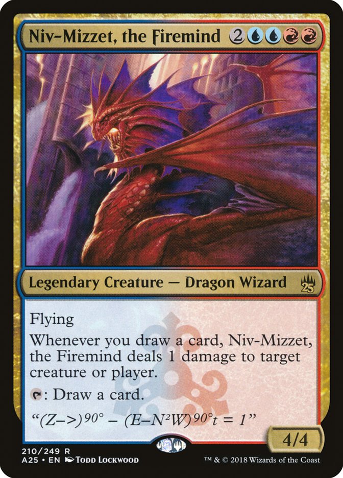 Niv-Mizzet, the Firemind [Masters 25] | Card Citadel