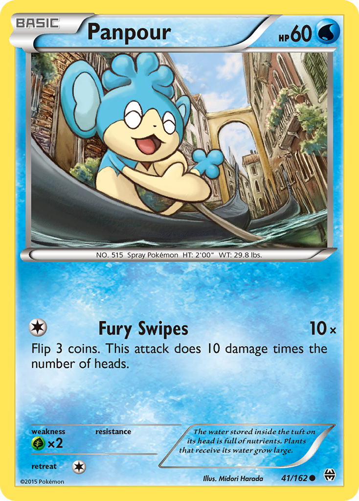 Panpour (41/162) [XY: BREAKthrough] | Card Citadel