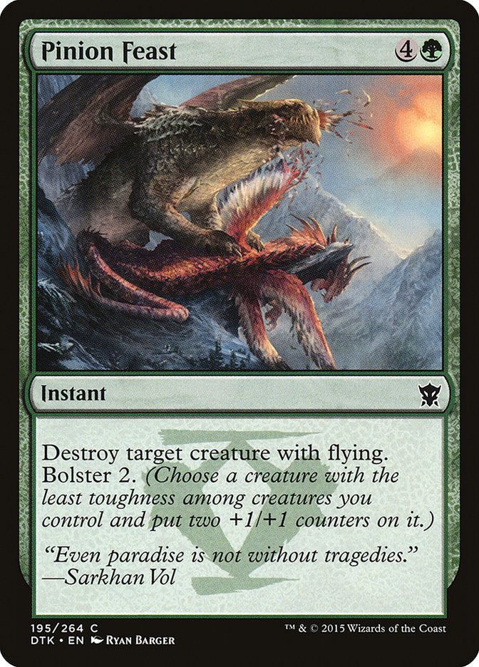 Pinion Feast [Dragons of Tarkir] | Card Citadel