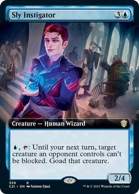 Sly Instigator (Extended) [Commander 2021] | Card Citadel