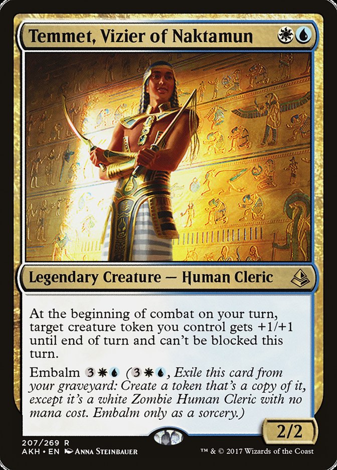 Temmet, Vizier of Naktamun [Amonkhet] | Card Citadel