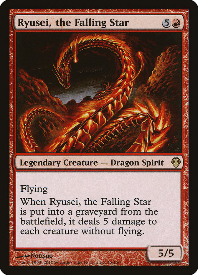 Ryusei, the Falling Star [Archenemy] | Card Citadel