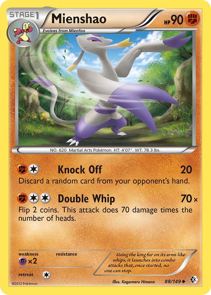 Mienshao (88/149) [Black & White: Boundaries Crossed] | Card Citadel