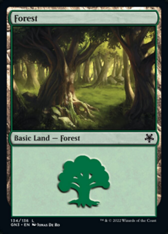 Forest (134) [Game Night: Free-for-All] | Card Citadel