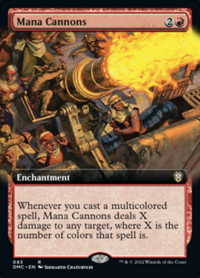 Mana Cannons (Extended Art) [Dominaria United Commander] | Card Citadel