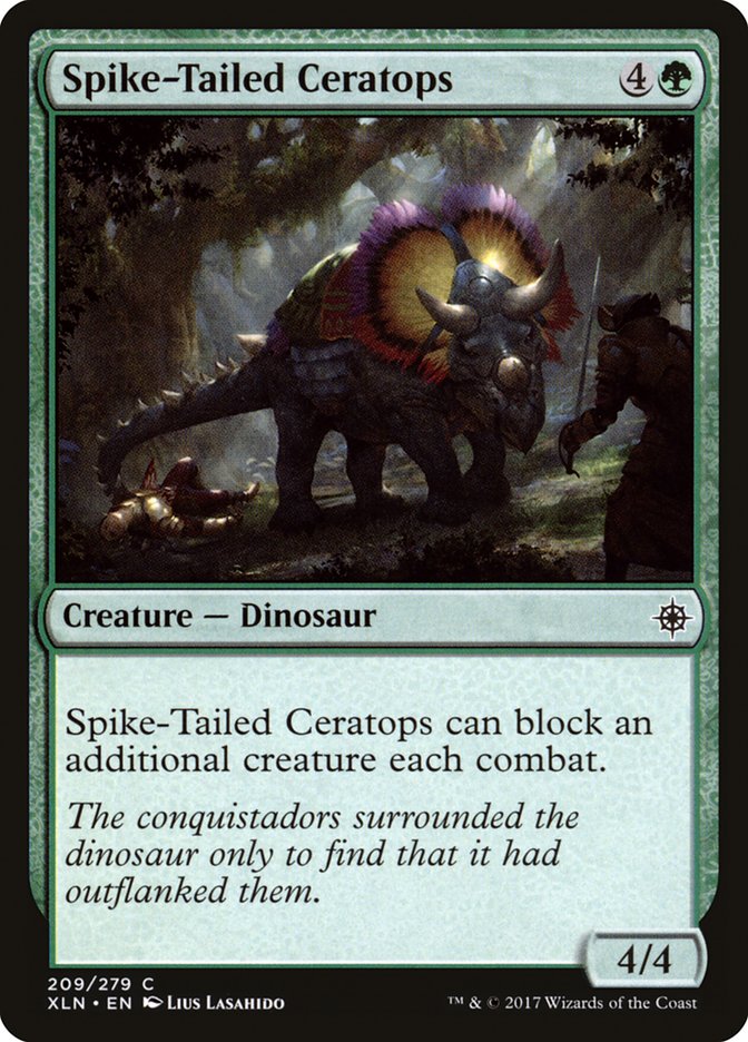 Spike-Tailed Ceratops [Ixalan] | Card Citadel