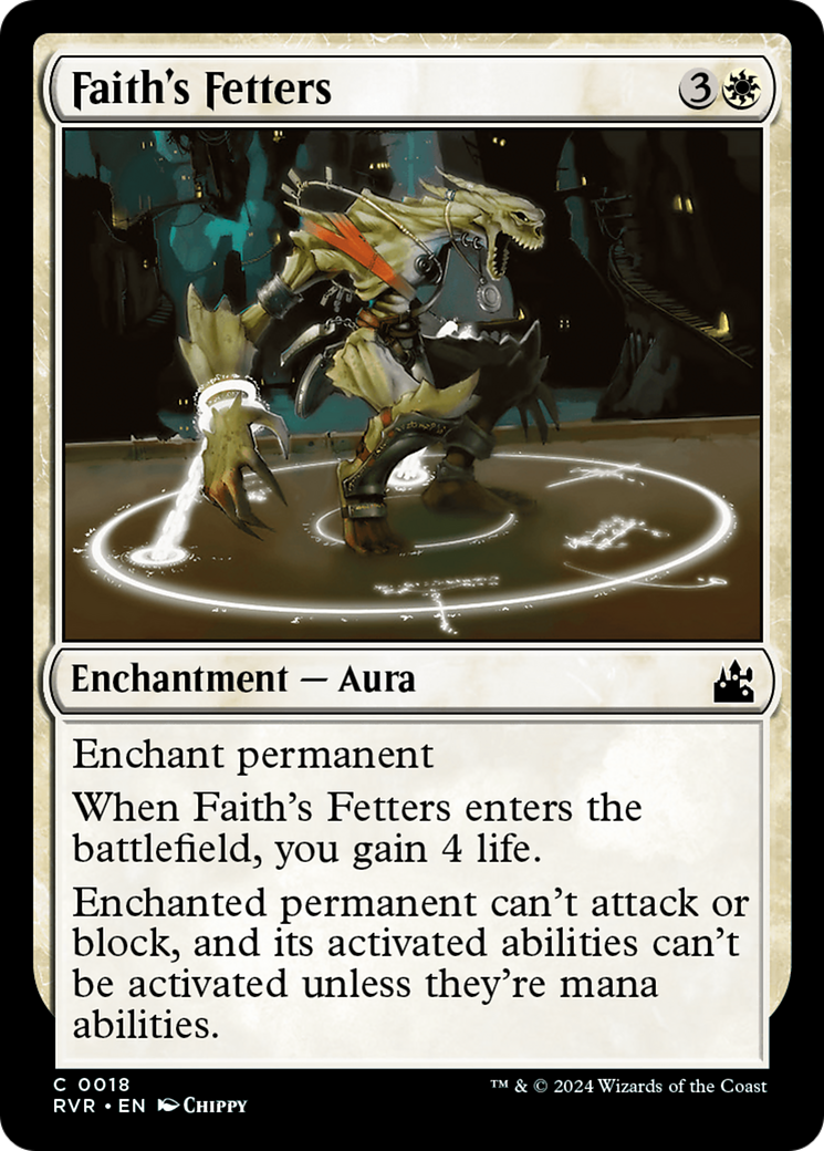 Faith's Fetters [Ravnica Remastered] | Card Citadel