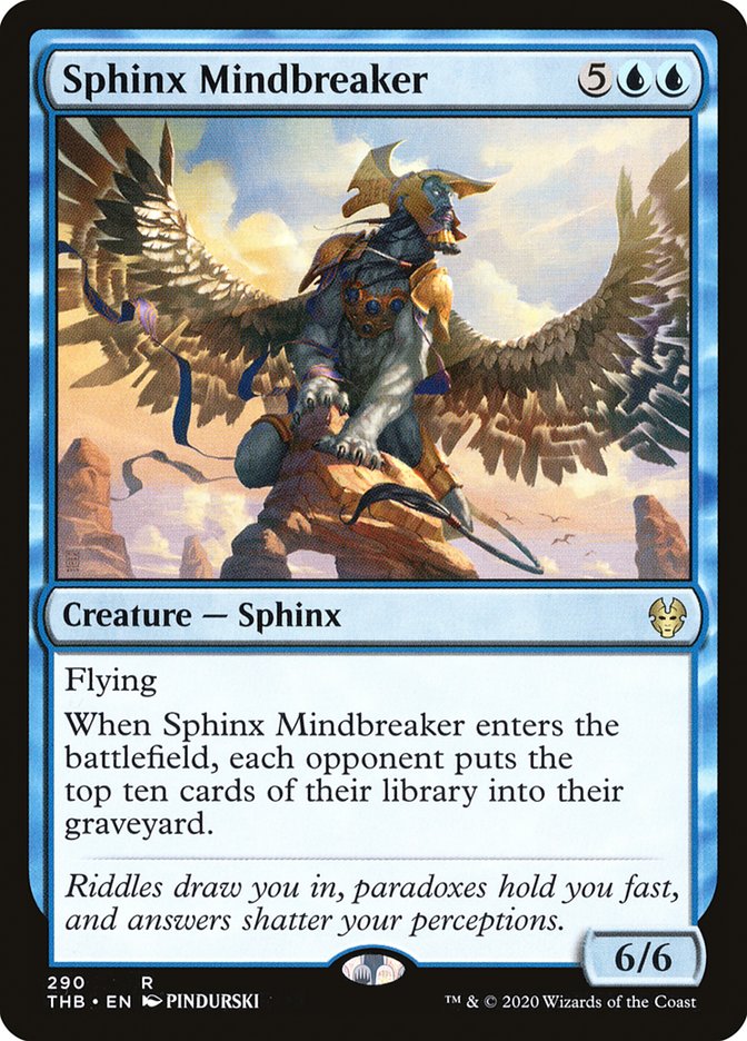 Sphinx Mindbreaker [Theros Beyond Death] | Card Citadel