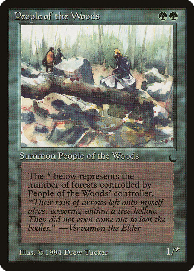 People of the Woods [The Dark] | Card Citadel