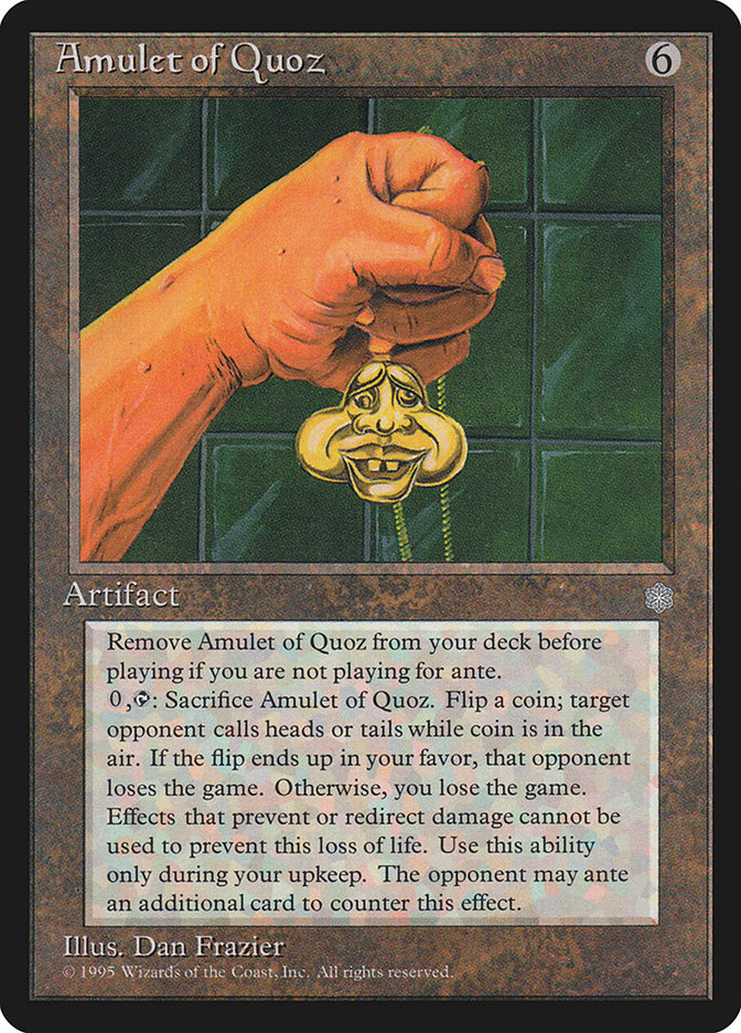 Amulet of Quoz [Ice Age] | Card Citadel